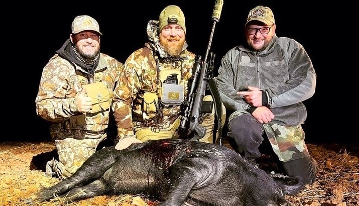 622 yard Thermal Hog kill in Georgia